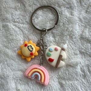 Art Teacher Appreciation Keychain Gift Kindergarten Teacher Thank you Gift